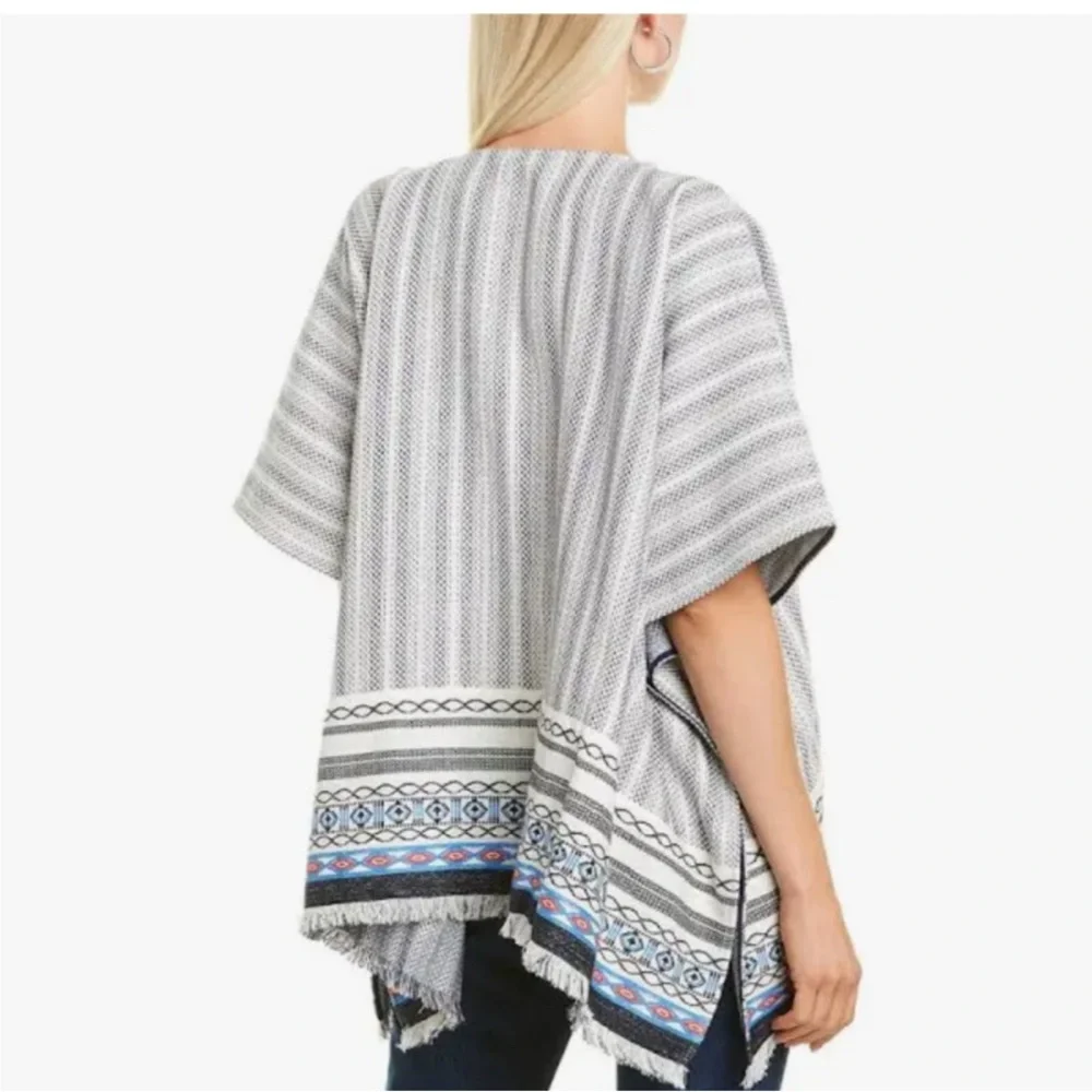 Tory Burch Blaire Embroidered Poncho
